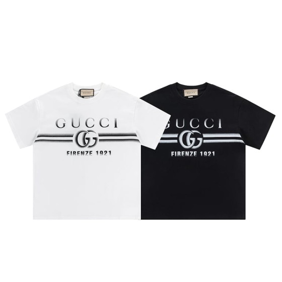 Gucci Early Spring Collection High-Weight Short-Sleeve